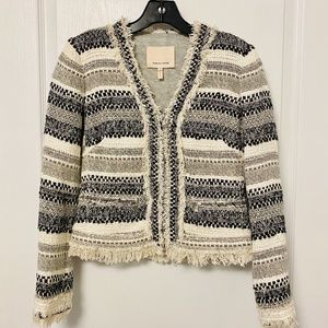 REBECCA TAYLOR TWEED JACKET Size 2